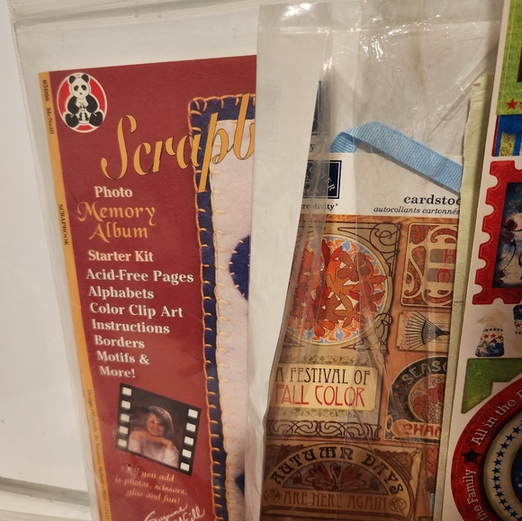 Scrapbooking vintage miscellaneous stickers, cut outs and borders. - Picture 4 of 6